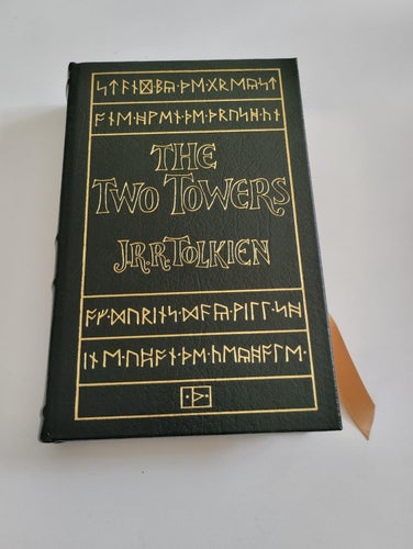 The two towers Tolkien Easton Press leather like new