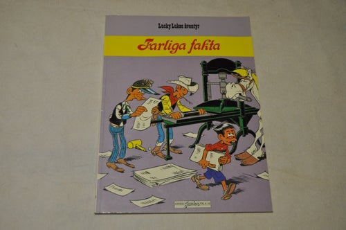 LUCKY LUKES ÄVENTYR 52 - farliga fakta - Morris