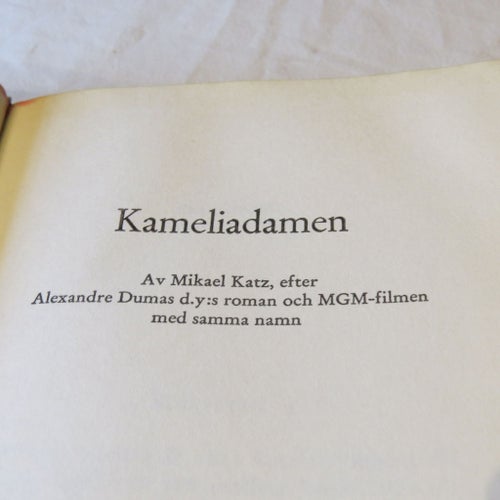 Kameliadamen av Mikael Katz