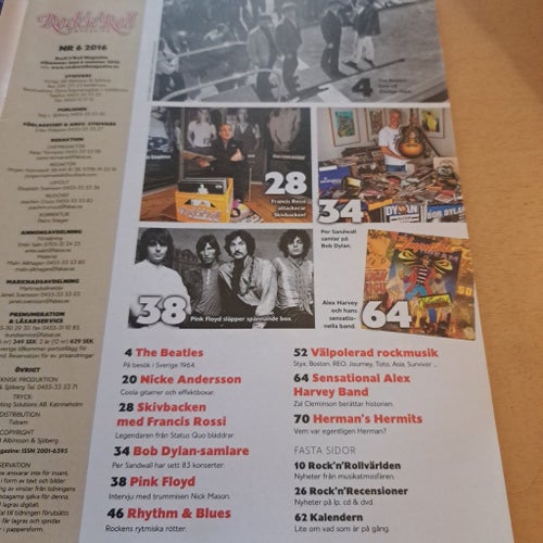 Rock'n'Roll Magazine #6 2016 Pink Floyd