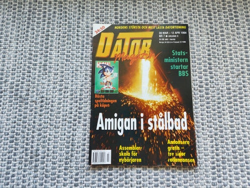 Komplett Datormagazin nr 7 1994 med bilagan High Score Express