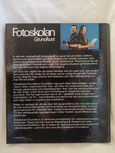 Fotoskolan Grundkurs av Jan Olov Westerlund, 1977