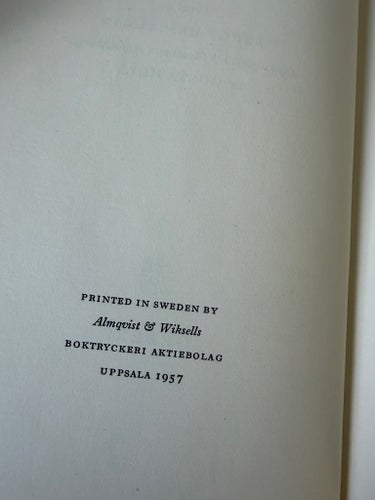 Then Swänska Argus av Olof Dalin, 1957