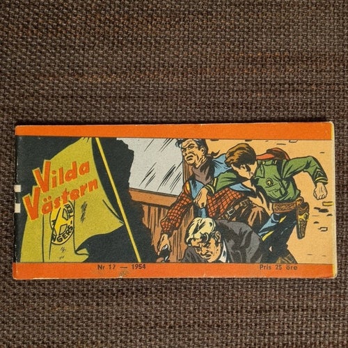 Vilda Västern Nr. 17, från 1954. I väldigt fint skick! VF