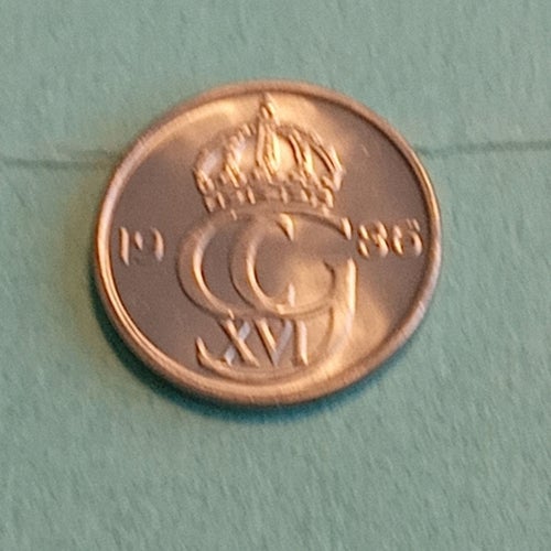 Svensk 50 öre från 1986