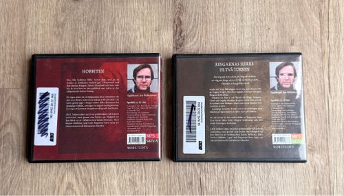 MP3/Ljudbok Hobbiten och Ringarnas Herre - De Två Tornen - Ljudböcker på