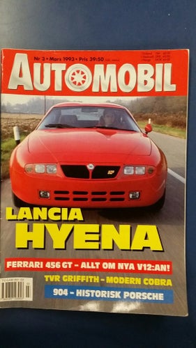 Automobil 3 1993: TVR Griffith, Ferrari 456 GT, Cadillac Eldorado, Maserati 3500
