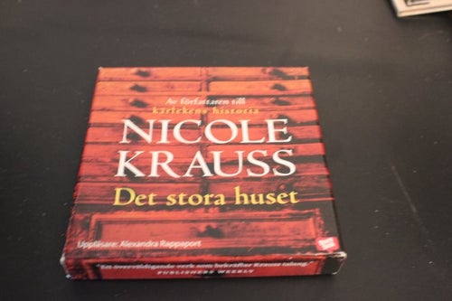 CD-bok: Det stora huset - Nicole Krauss