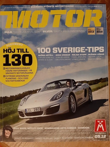Motor nr 5 2012: Porsche Boxster S, BMW Z4 28i, Mercedes SLK 350