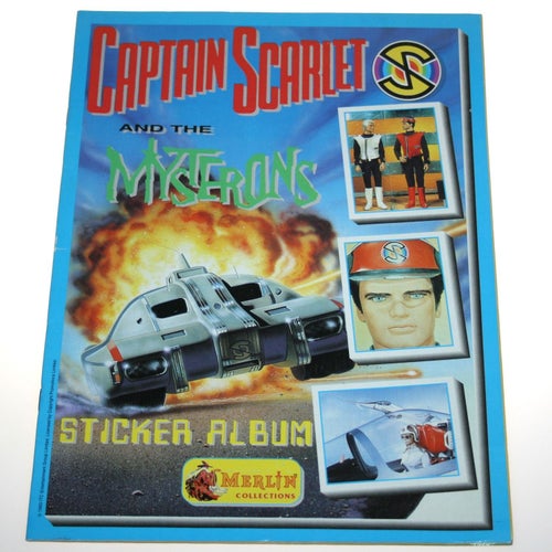 Captain Scarlet And The Mysterons - Sticker Album - 1993