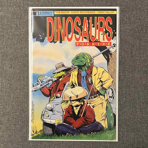 Dinosaurs for Hire #8 (1989)