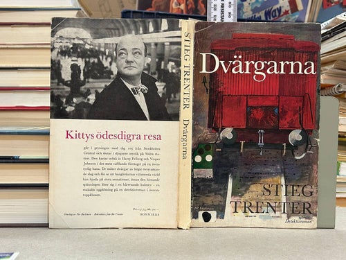 Dvärgarna av Stieg Trenter. Bok. Very good plus