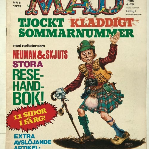 MAD - 1973:5 FN-VF med resekatalog