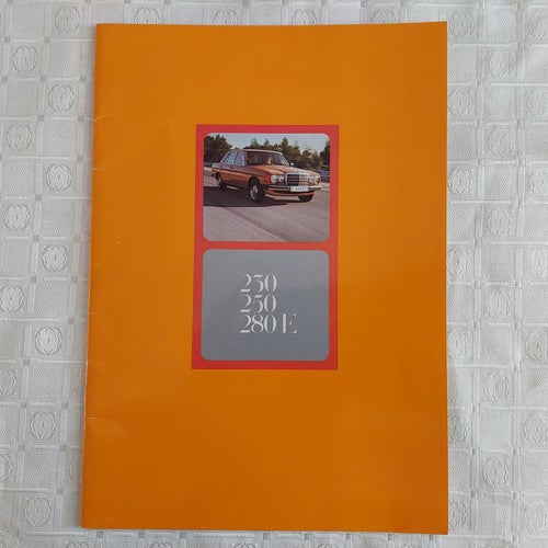 Mercedes Benz 230 250 280 E 1977 W123