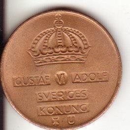 2 öre 1971 -UNC-Extremt Fint- Riksbanksmynt-SISTA ÅRET?-FRAKTFRITT-