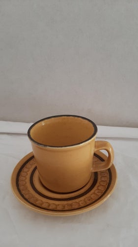 KAFFEKOPP HONEYCOMB FRANCISCAN ENGLAND I FINT SKICK