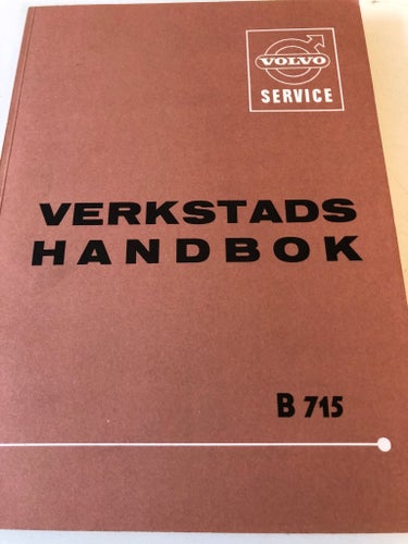 Verkstads Handbok Volvo bussar typ B 715