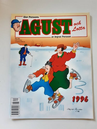 Elof Perssons August och Lotta av Ingvar Persson 1996 Seriealbum