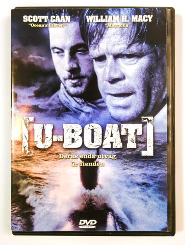 U-Boat - Egmont-DVD från 2003 - svensk utgåva i strålande skick