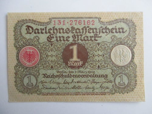GERMANY 1 MARK 1920 UNC (K11-4)