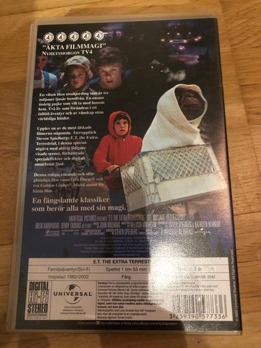 E.T (Hyrutgåva) - VHS