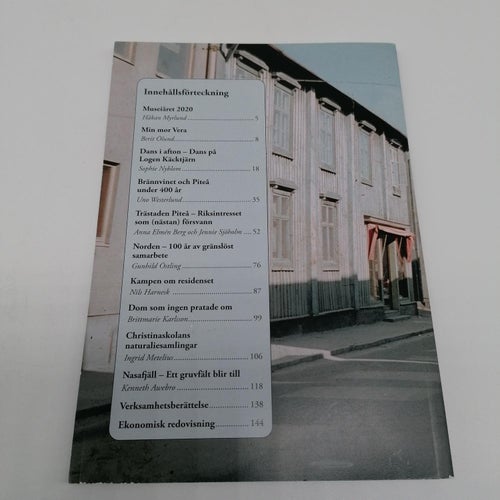 Piteå Museum Årsbok 2020
