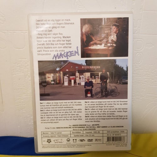 DVD - Macken - Hela TV-Serien - Mycket Fint Skick