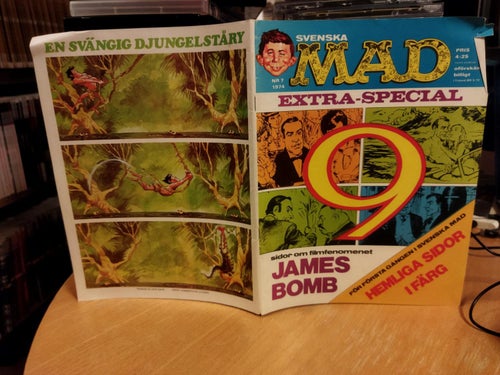 Svenska MAD 1974 nr 7. Very Good