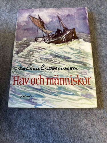Roland Svensson - Hav och människor - signerad