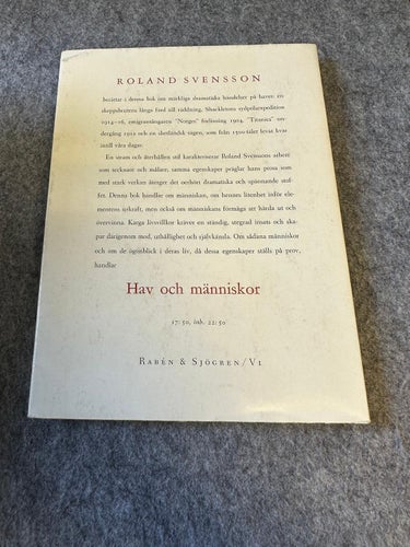 Roland Svensson - Hav och människor - signerad