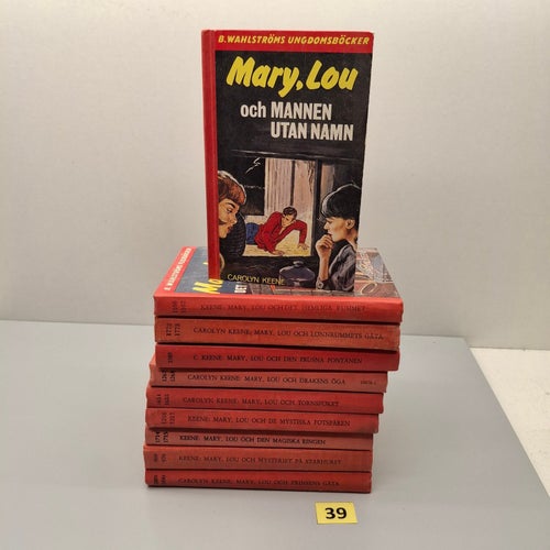 Mary, Lou x10 Ungdomsbok - Bokpaket - Se bilder för titlar