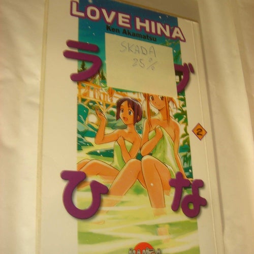 LOVE HINA MANGA serie på svenska NY OLÄST Nr 2 Skada