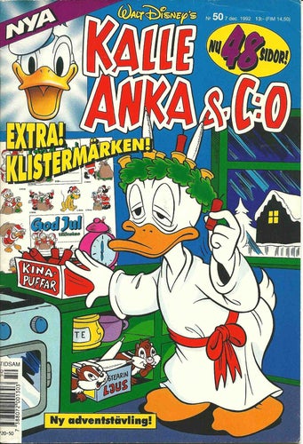 Kalle Anka & Co Nr. 50 1992