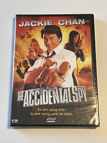 The accidental spy (Jackie Chan & Eric Tsang, 2001). Inplastad DVD