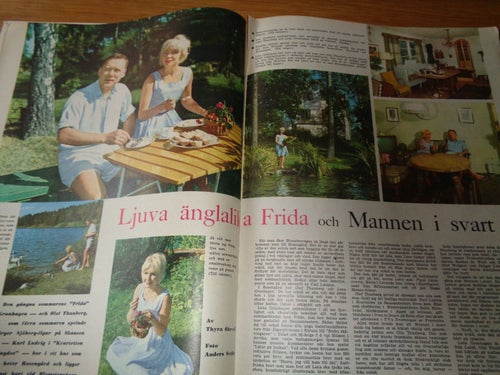 Allers nr37 1961 Lena Granhagen & Olof Thunberg,Ikea & Christina Schöllin reklam