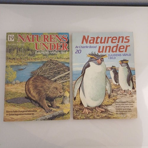 Naturens Under Djurens Värld I Bild Av Charlie Bood 1979