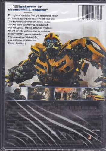 DVD / Transformers: Dark Of The Moon / Shia LaBoeuf / Ny & Inplastad