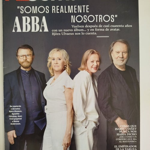 XL Semanal ABBA Spanish magazine Voyage