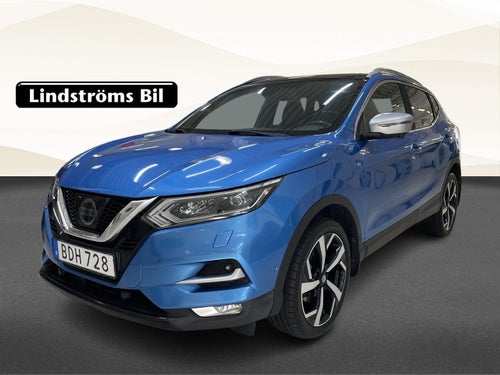 Nissan Qashqai 1,2 Dig-T Tekna manuell 6vxl 115hkr Panorama v-hjul