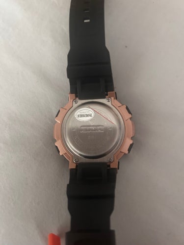 SKMEI Digital klocka i svart och roséguld