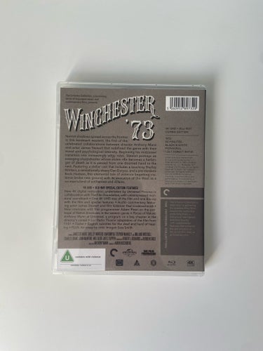 Winchester '73 - 4K UHD + Blu-ray Criterion Collection