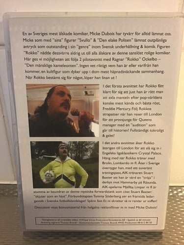 Rokko - Den mänsklige kameleonten. Micke Svullo Dubois.