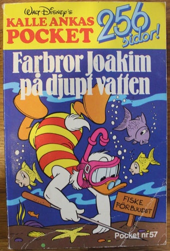 KALLE ANKA POCKET NR 57 1984