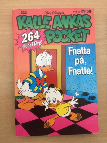 KALLE ANKAS POCKET - Nr 111 - Fnatta på, Fnatte!