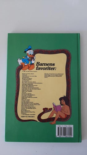 SNÖVIT TRYCKT 1987 DISNEY I FINT SKICK