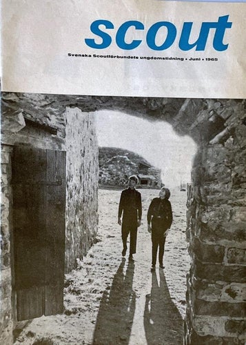 Scout 6 1965 Köping, Stegeborg, Lars Yrvehed, Hörrs nygård, Börje Grimsberg