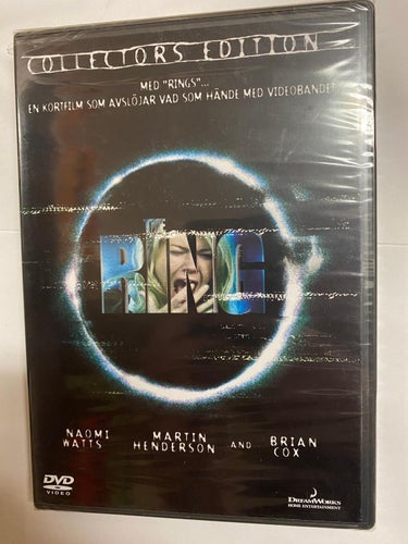 DVD The Ring Collectors Edition INPLASTAD