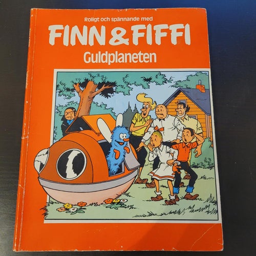 FINN OCH FIFFI: GULDPLANETEN / SERIEALBUM / BEGAGNAT SKICK