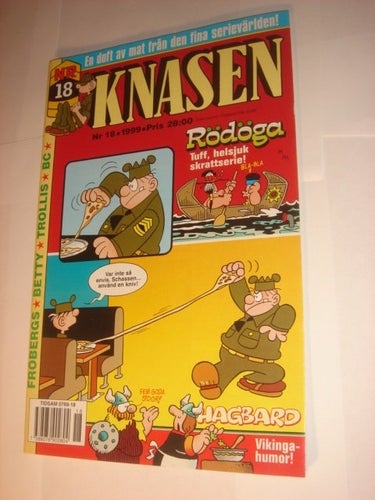 KNASEN (svensk) NY OLÄST Nr 18 1999