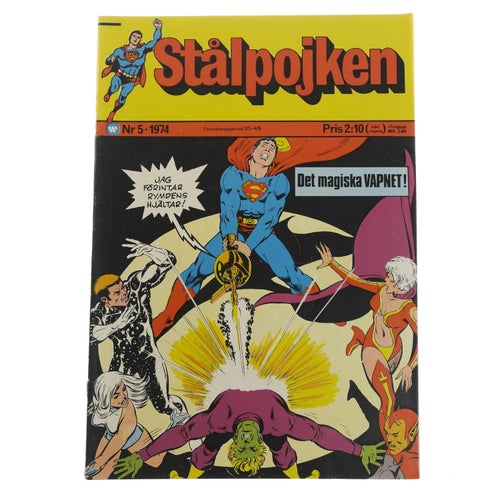 Stålpojken - 1974 - NR 5 - Stålpojkens med rymdens hjältar: Det magiska vapnet